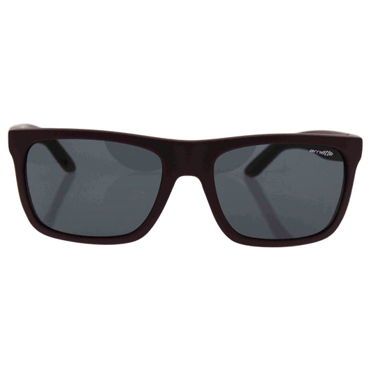 Arnette AN 4176 2309-87 Dropout - Fuzzy Burgundy-Gray by Arnette for Unisex - 58-18-135 mm Sunglasses