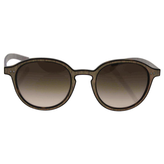 Giorgio Armani AR 8081 5527-13 - Matte Havana-Wood Nut-Brown Gradient by Giorgio Armani for Unisex - 48-21-145 mm Sunglasses