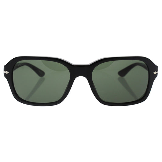 Persol PO3136S 95-31 - Black-Green by Persol for Unisex - 57-18-140 mm Sunglasses