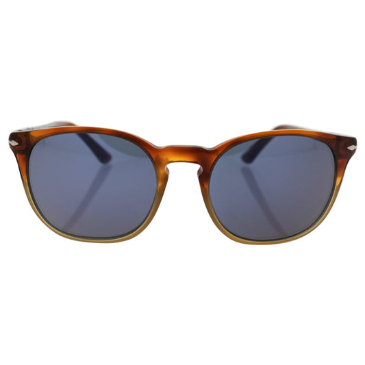 Persol PO3007S 1025-56 - Resina e Sale-Blue by Persol for Unisex - 50-18-145 mm Sunglasses