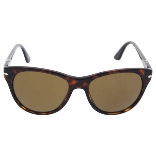 Persol PO3134S 24-57 - Havana-Brown Polarized by Persol for Unisex - 54-17-145 mm Sunglasses
