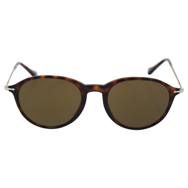 Persol PO3125S 24-57 Reflex Edition - Havana-Brown Polarized by Persol for Unisex - 49-19-140 mm Sunglasses