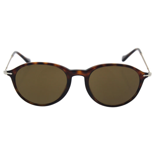 Persol PO3125S 24-57 Reflex Edition - Havana-Brown Polarized by Persol for Unisex - 49-19-140 mm Sunglasses