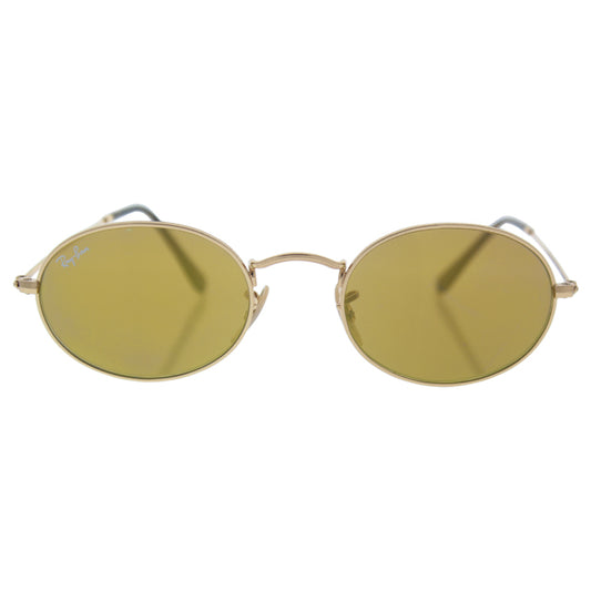 Ray Ban RB 3547-N 001/93 - Gold/Yellow by Ray Ban for Unisex - 51-21-145 mm Sunglasses