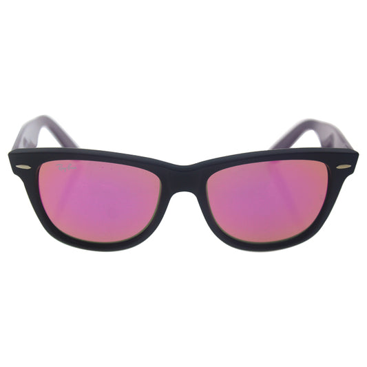 Ray Ban RB 2140 1174/4T Wayfarer - Black Blue Violet/Cyclamen Flash by Ray Ban for Unisex - 54-18-150 mm Sunglasses