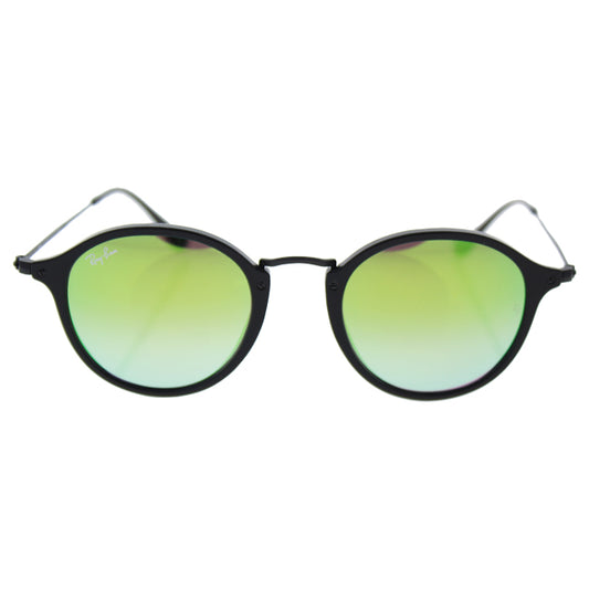 Ray Ban RB 2447 901-4J - Black-Green Gradient Flash by Ray Ban for Unisex - 49-21-145 mm Sunglasses