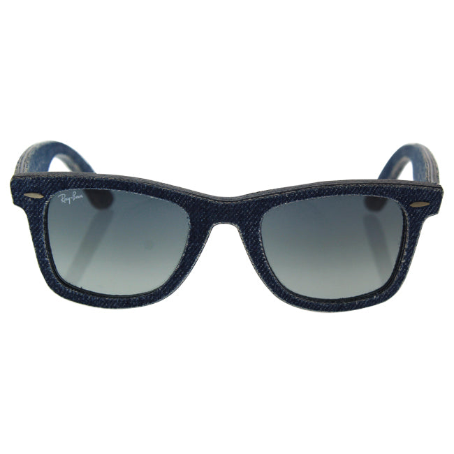 Ray Ban RB 2140 1163/71 Wayfarer Denim - Blue Denim Blue/Grey Gradient by Ray Ban for Unisex - 50-22-150 mm Sunglasses
