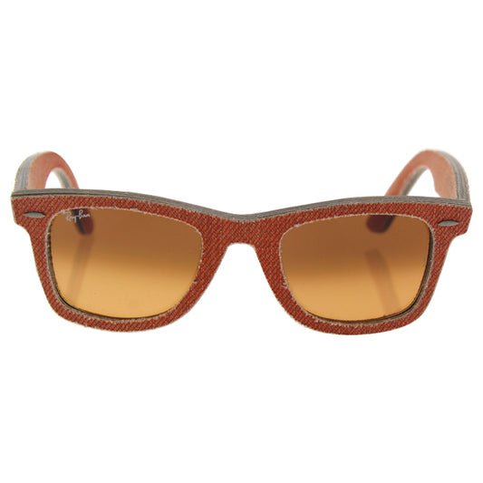 Ray Ban RB 2140 1165/3C Wayfarer - Orange Denim Orange/Orange Gradient by Ray Ban for Unisex - 50-22-150 mm Sunglasses