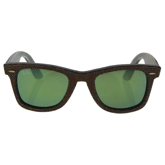 Ray Ban RB 2140 1191-2X Wayfarer - Brown Denim Brown-Green by Ray Ban for Unisex - 50-22-150 mm Sunglasses