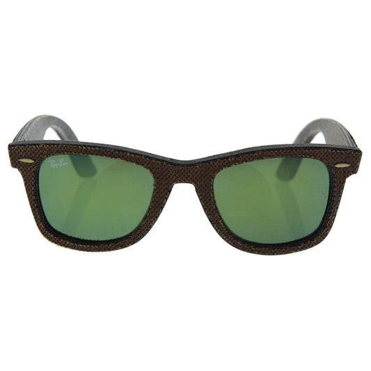 Ray Ban RB 2140 1191-2X Wayfarer - Brown Denim Brown-Green by Ray Ban for Unisex - 50-22-150 mm Sunglasses