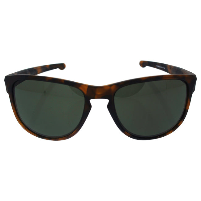 Oakley Sliver R OO9342-04 - Soft Coat Brown Tortoise-Dark Grey by Oakley for Unisex - 57-17-140 mm Sunglasses