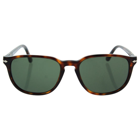 Persol PO3019S 24-31 - Havana-Crystal Green by Persol for Unisex - 55-18-145 mm Sunglasses