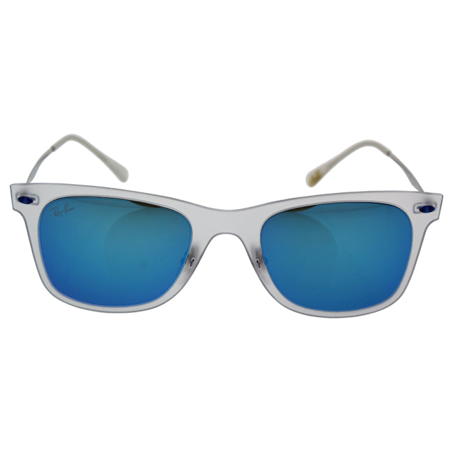 Ray Ban RB 4210 646-55 - Transparent Silver-Blue by Ray Ban for Unisex - 50-22-140 mm Sunglasses