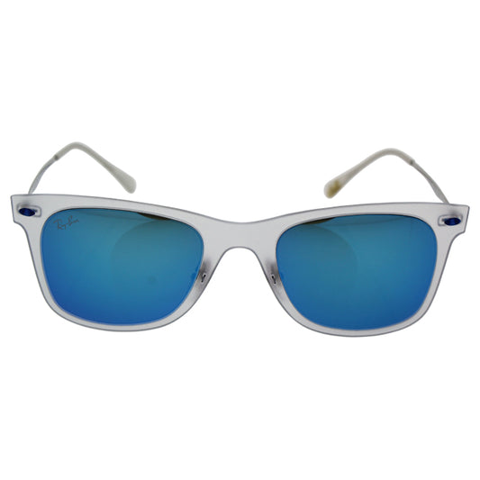 Ray Ban RB 4210 646-55 - Transparent Silver-Blue by Ray Ban for Unisex - 50-22-140 mm Sunglasses