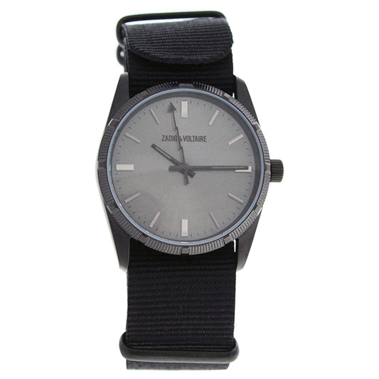 ZVF218 Fusion - Black Nylon Strap Watch by Zadig & Voltaire for Unisex - 1 Pc Watch