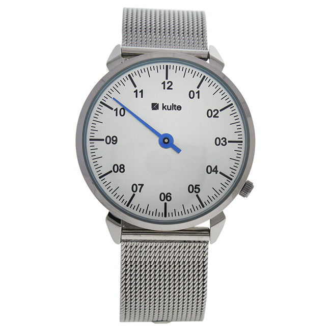 KU15-0011 Silver Stainless Steel Mesh Bracelet Watch by Kulte for Unisex - 1 Pc Watch