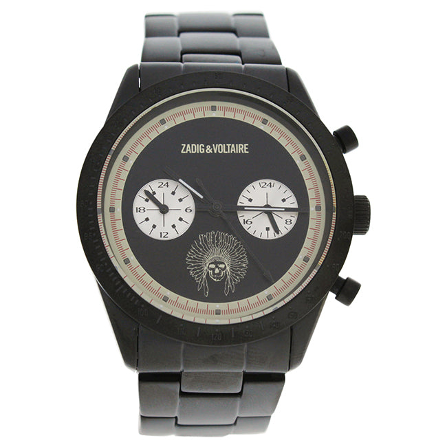 ZVM122 Master - Black Stainless Steel Bracelet Watch by Zadig & Voltaire for Unisex - 1 Pc Watch