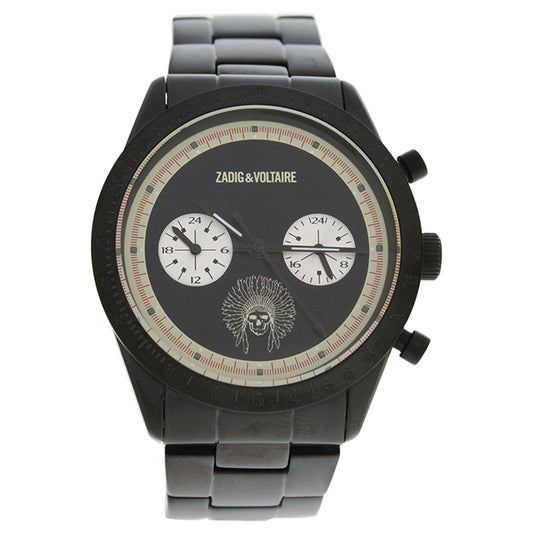 ZVM122 Master - Black Stainless Steel Bracelet Watch by Zadig & Voltaire for Unisex - 1 Pc Watch