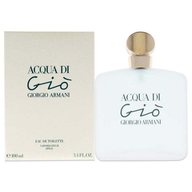 Acqua Di Gio by Giorgio Armani for Women - 3.4 oz EDT Spray