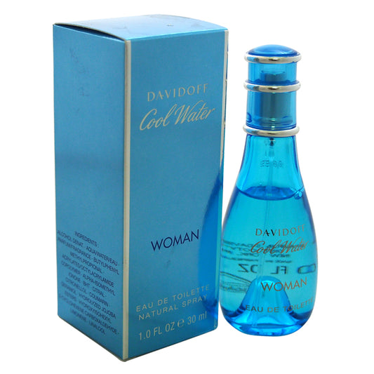 Cool Water by Davidoff for Women - 1 oz EDT Spray