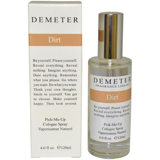 Dirt by Demeter for Women - 4 oz Cologne Spray