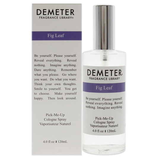 Fig Leaf by Demeter for Women - 4 oz Cologne Spray
