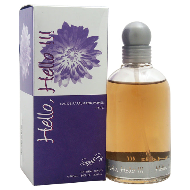 Hello, Hello!!! by Sarah B. for Women - 3.4 oz EDP Spray