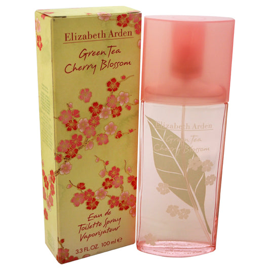Green Tea Cherry Blossom by Elizabeth Arden for Women - 3.3 oz EDT Spray
