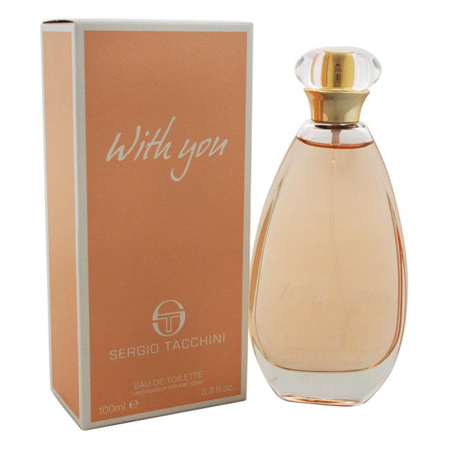 Sergio Tacchini With You by Sergio Tacchini for Women - 3.3 oz EDT Spray
