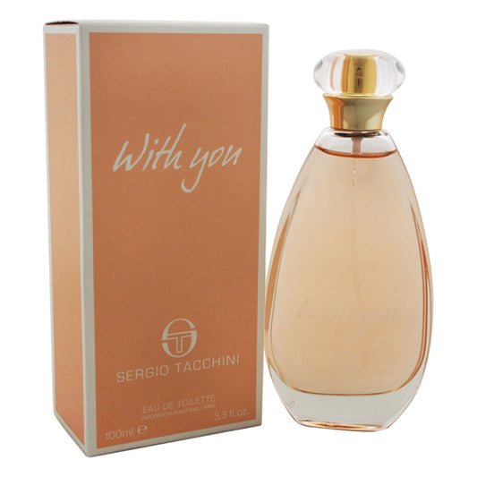 Sergio Tacchini With You by Sergio Tacchini for Women - 3.3 oz EDT Spray