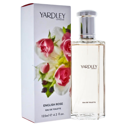 English Rose by Yardley London for Women - 4.2 oz EDT Spray