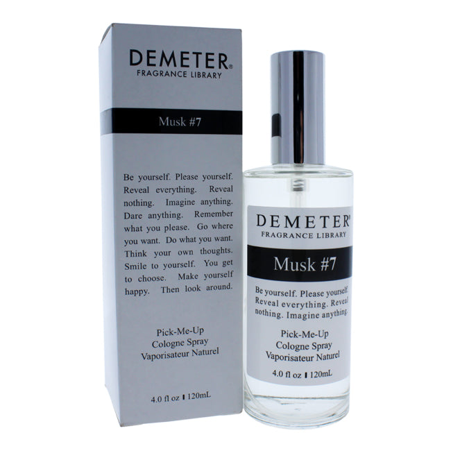 Musk #7 by Demeter for Women - 4 oz Cologne Spray
