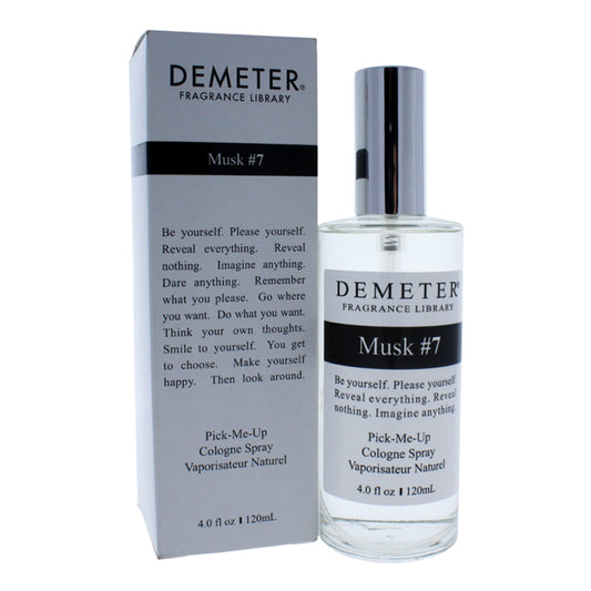 Musk #7 by Demeter for Women - 4 oz Cologne Spray