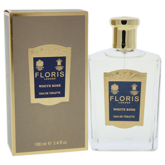 White Rose by Floris London for Women - 3.4 oz EDT Spray