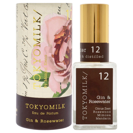 Gin and Rosewater - 12 by TokyoMilk for Women - 1 oz EDP Spray