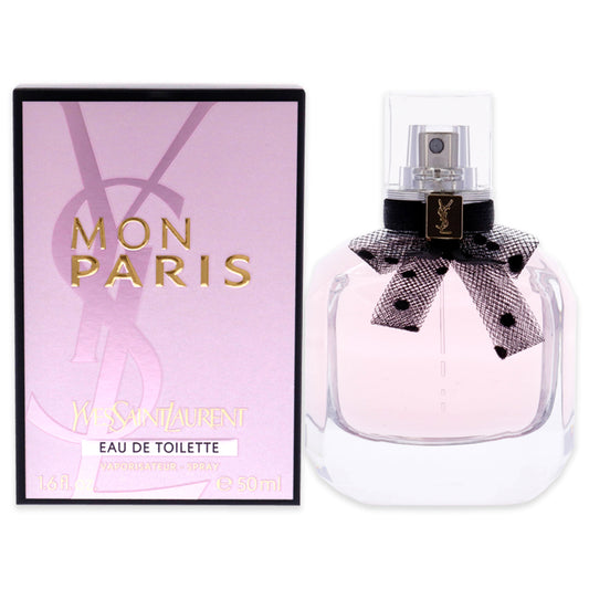 Mon Paris by Yves Saint Laurent for Women - 1.6 oz EDT Spray
