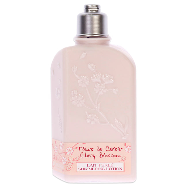 Cherry Blossom Shimmering Lotion by LOccitane for Women - 8.4 oz Body Lotion