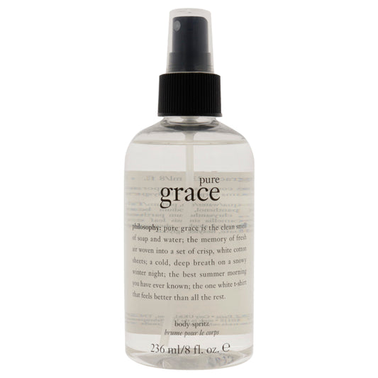 Pure Grace Body Spritz by Philosophy for Women - 8 oz Body Spray