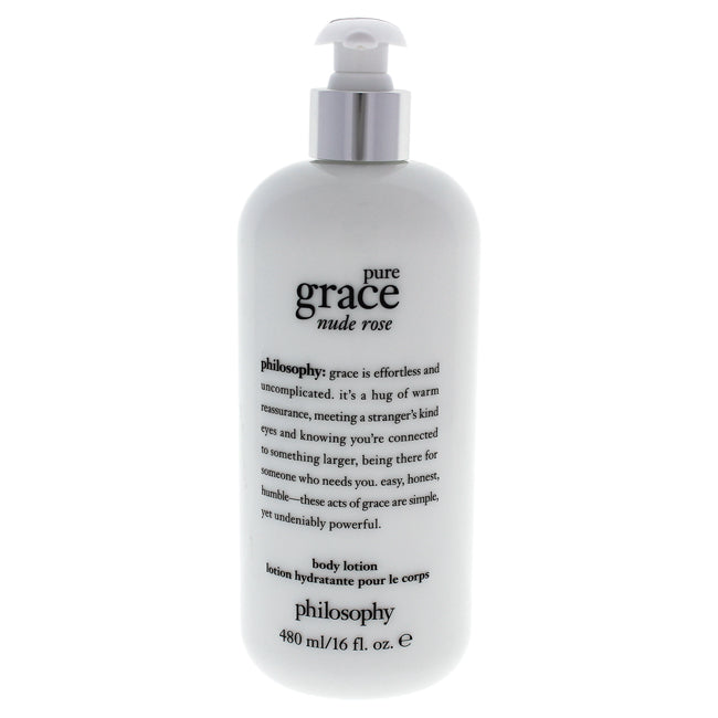 Pure Grace Nude Rose Body Lotion by Philosophy for Women - 16 oz Body Lotion