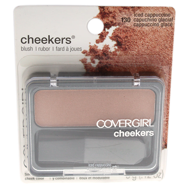 Cheekers Blush - 130 Iced Cappuccino by CoverGirl for Women - 0.12 oz Blush