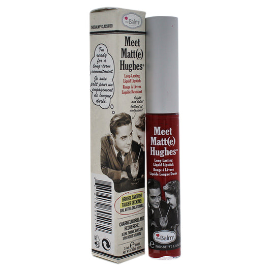 Meet Matte Hughes Long Lasting Liquid Lipstick - Loyal by the Balm for Women - 0.25 oz Lip Gloss
