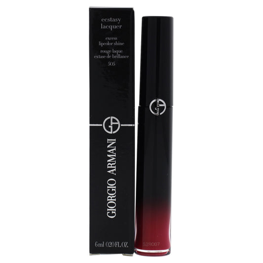 Ecstasy Lacquer Excess Lipcolor Shine - 505 Crescendo by Giorgio Armani for Women - 0.2 oz Lip Gloss