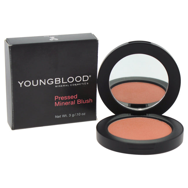 Pressed Mineral Blush - Nectar by Youngblood for Women - 0.1 oz Blush