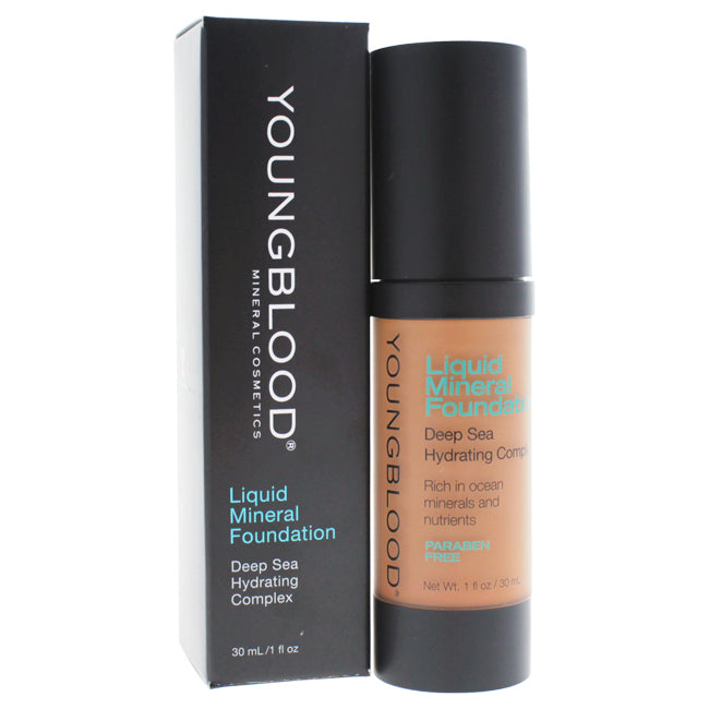Liquid Mineral Foundation - Barbados by Youngblood for Women - 1 oz Foundation