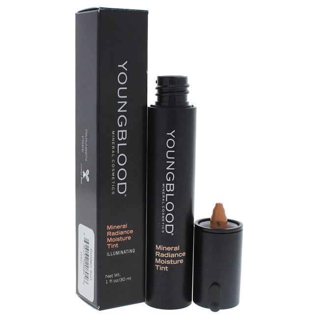 Mineral Radiance Moisture Tint - Golden Sun-Illuminating by Youngblood for Women - 1 oz Foundation