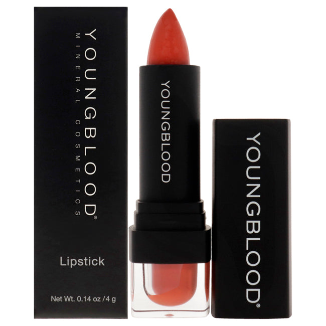 Mineral Creme Lipstick - Tangelo by Youngblood for Women - 0.14 oz Lipstick