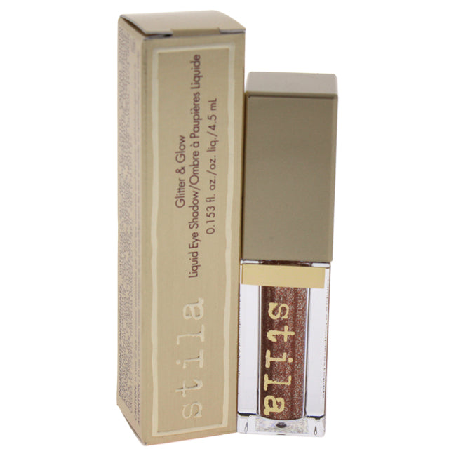 Glitter and Glow Liquid Eyeshadow - Bronzed Bell by Stila for Women - 0.153 oz Eyeshadow