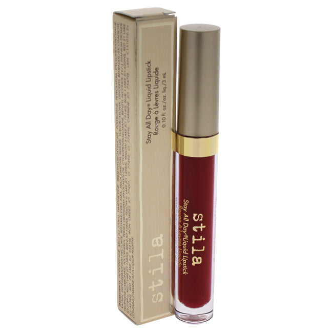 Stay All Day Liquid Lipstick - Fiery by Stila for Women - 0.1 oz Lipstick