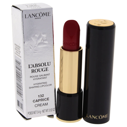 LAbsolu Rouge Hydrating Shaping Lipcolor - 132 Caprice-Cream by Lancome for Women - 0.12 oz Lipstick