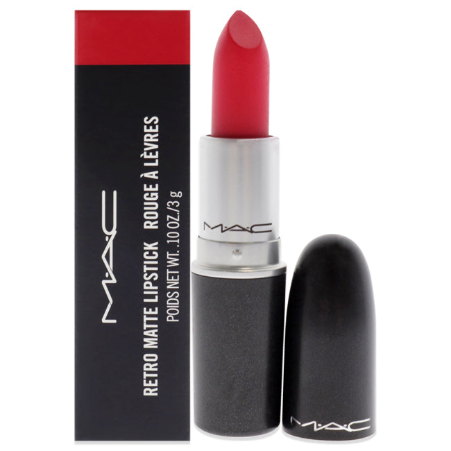 Retro Matte Lipstick - 706 Relentlessly Red by MAC for Women - 0.1 oz Lipstick